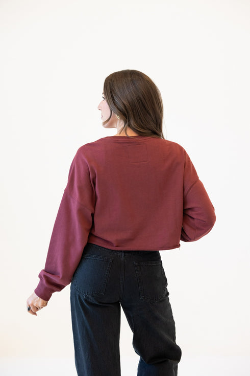 Arizona State Patched Up Cropped Longsleeve