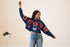 UCONN Patched Up Cropped Longsleeve