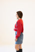Houston Patched Up Cropped Longsleeve