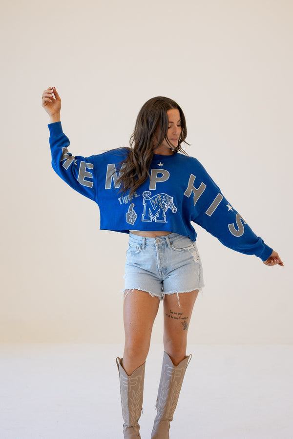 Memphis Patched Up Cropped Longsleeve