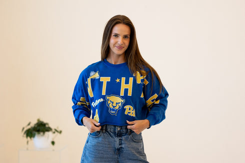 Pitt Patched Up Cropped Longsleeve