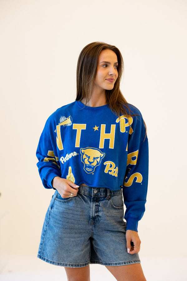 Pitt Patched Up Cropped Longsleeve
