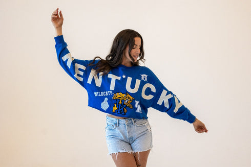 Kentucky Patched Up Cropped Longsleeve
