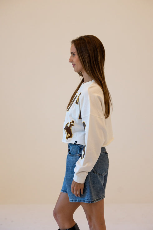 Wyoming Patched Up Cropped Longsleeve