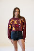 Virginia Tech Patched Up Cropped Longsleeve