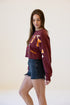 Virginia Tech Patched Up Cropped Longsleeve