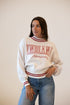 Indiana Queen Oversized Striped Crew Sweater