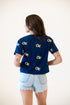 Georiga Tech Ritter Multi Color Heavyweight Crop Tee