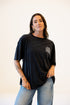 Iowa Billboard Embroidery OS Band Tee