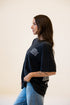 Iowa Billboard Embroidery OS Band Tee