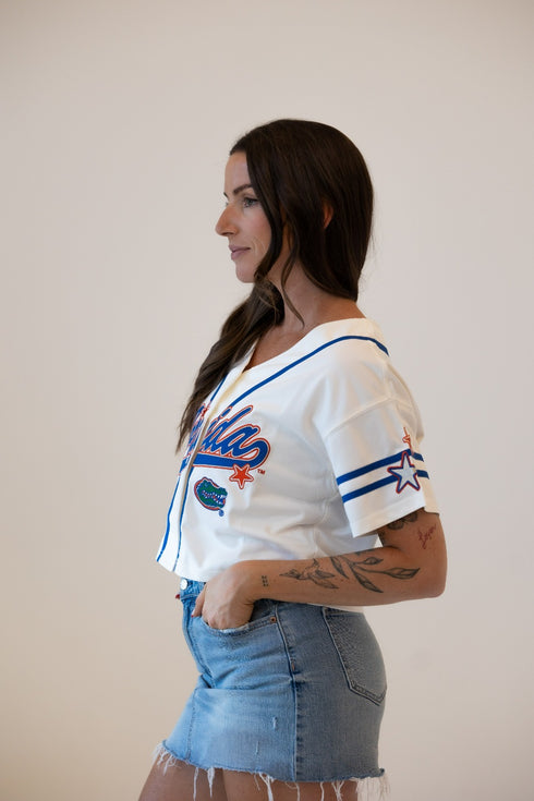 Florida 7th Inning Stretch Cropped Baseball Jersey
