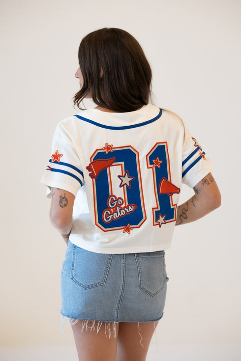 Florida 7th Inning Stretch Cropped Baseball Jersey