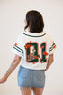 Miami 7th Inning Stretch Cropped Baseball Jersey