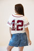 Texas A&M 7th Inning Stretch Cropped Baseball Jersey