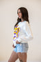 LSU Mascot Chenille Comfort Crewneck