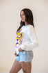 LSU Mascot Chenille Comfort Crewneck