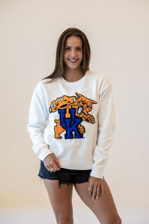 Kentucky Mascot Chenille Comfort Crewneck
