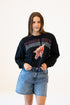 FSU Starlite Sequin Cropped Longsleeve