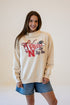 Nebraska Campus Charm Oversized Funnel Neck