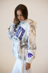 Kansas State White Camo Oversized Pullover Hoodie