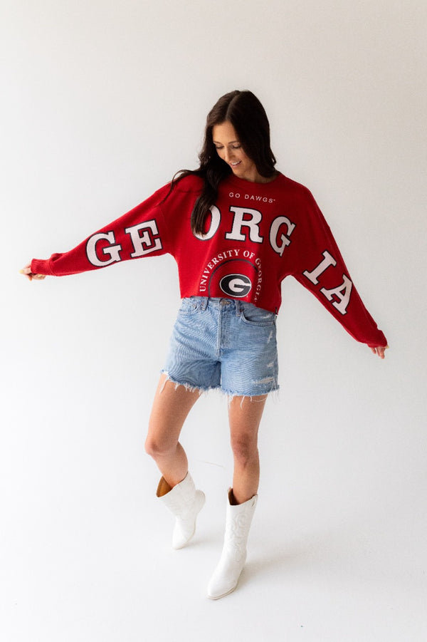 Georgia Phipps Split-Sleeve Cropped Longsleeve