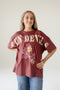 Arizona State Southern Split OS Band Tee