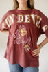 Arizona State Southern Split OS Band Tee