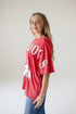 Fresno State Southern Split OS Band Tee