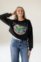 Florida Starlite Sequin Cropped Longsleeve