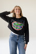 Florida Starlite Sequin Cropped Longsleeve