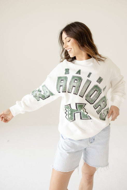 Hawaii Bryant Bend Lantern Sleeve Crew