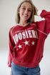 Indiana Sunday Slate Striped Collar Fleece Crew