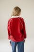 Iowa State Sunday Slate Striped Collar Fleece Crew
