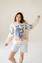 Kansas Homefield Lantern Sleeve Crew