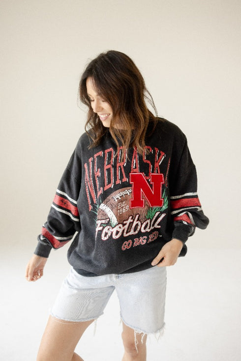 Nebraska Langford Multimedia OS Fleece Crew