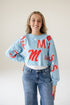 Ole Miss Patched Up Cropped Longsleeve