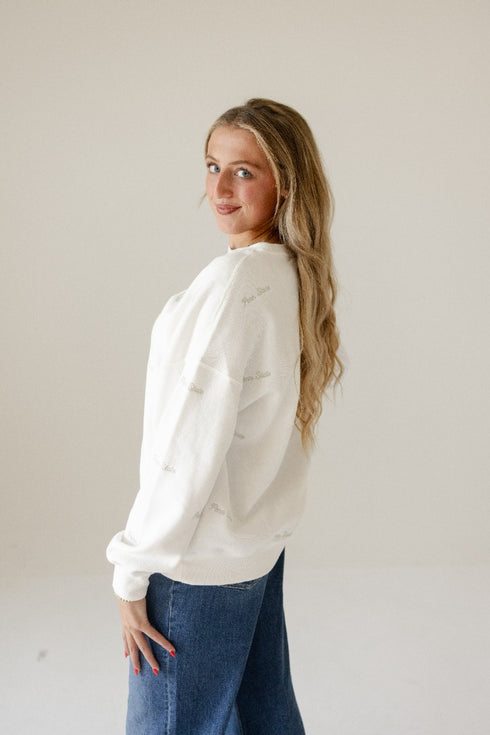 Penn State Ritter Repeat Lantern Sleeve Crew