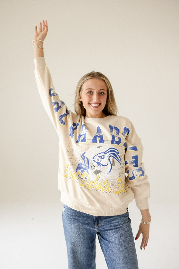 SD State Homefield Lantern Sleeve Crew