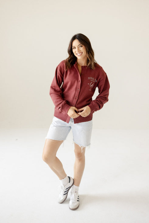 Texas A&M Collegiate Fleece Cardigan