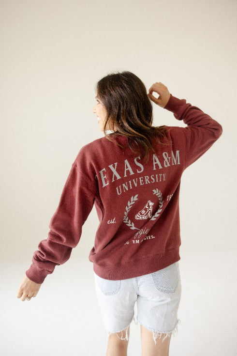 Texas A&M Collegiate Fleece Cardigan