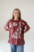 Texas A&M Southern Split OS Band Tee