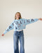 North Carolina Patched Up Cropped Longsleeve