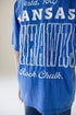 Kansas Billboard Embroidery OS Band Tee