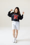 Nebraska Starlite Sequin Cropped Longsleeve