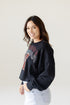 Nebraska Starlite Sequin Cropped Longsleeve