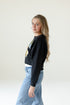 Notre Dame Starlite Sequin Cropped Longsleeve