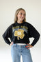 Notre Dame Starlite Sequin Cropped Longsleeve