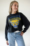Pitt Starlite Sequin Cropped Longsleeve