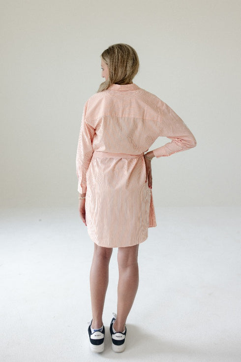 Tennessee Star Player Striped Shirt Dress