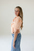Tennessee Varsity Shine Tie Front Blouse